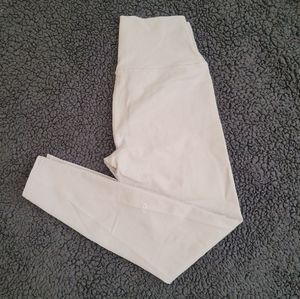 Alo Yoga High Waisted Airbrush Legging in Nectar